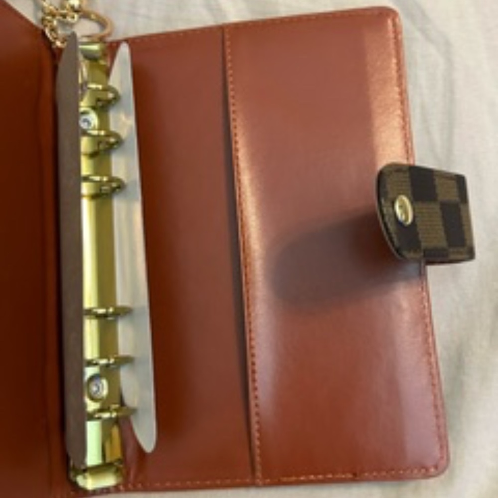 Checkered A6 Planner Cover | Agenda Organizer - Picture 5 of 7